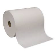 TOWELS-#20065 GO-RAG TOUCHLESS 
SHOP WIPER 10&quot;X250&#39;ROLL WHITE 
(6/CS)