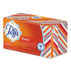 TISSUE-PUFFS FACIAL 2-PLY  180/SHEETS (24/CS)