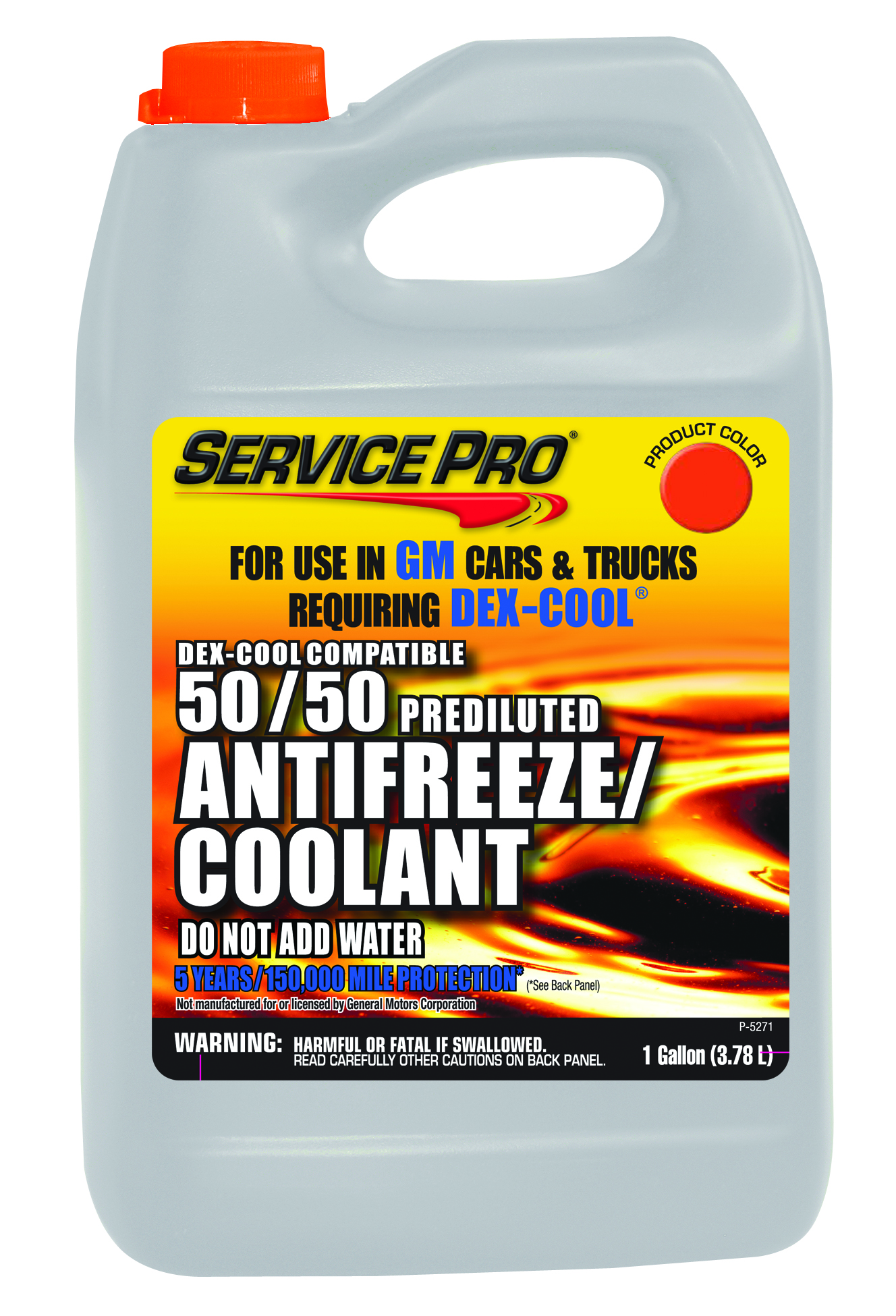 ANTIFREEZE-SERVICE PRO DEX-COOL 50/50 (6/1GAL) 