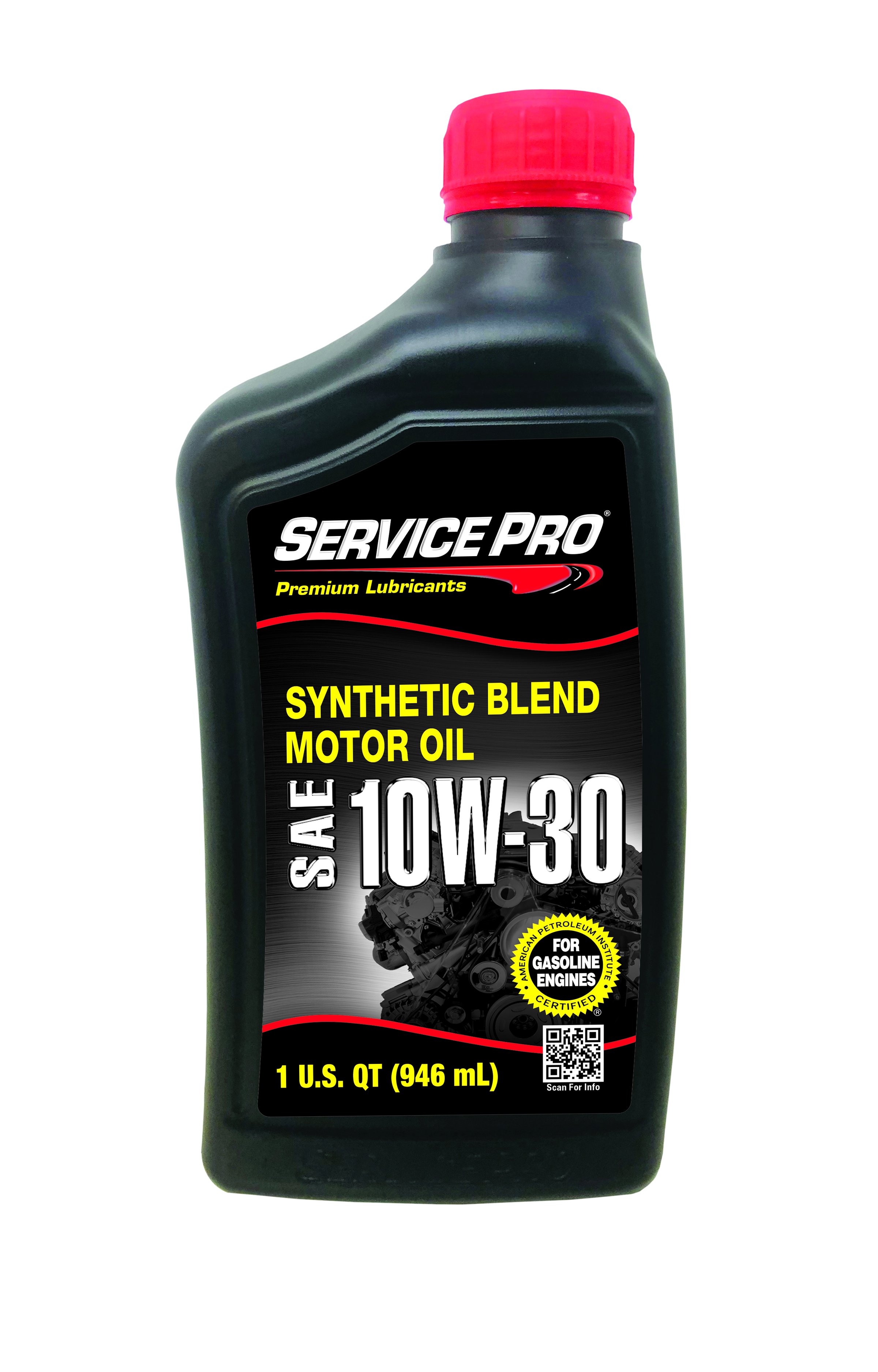 OIL-SERVICE PRO 10W30 SN GF-6
SYN BLEND (6/1QT) SPL00206