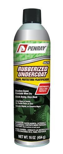 PENRAY-4424 RUBBERIZED  UNDERCOAT 12X16 OZ