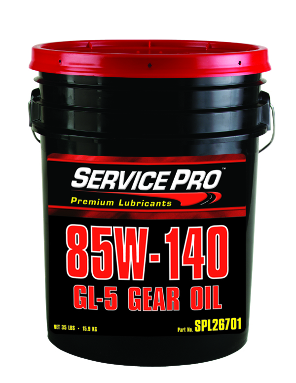 GEAR OIL-SERVICE PRO 85W140 5GAL SPL26701