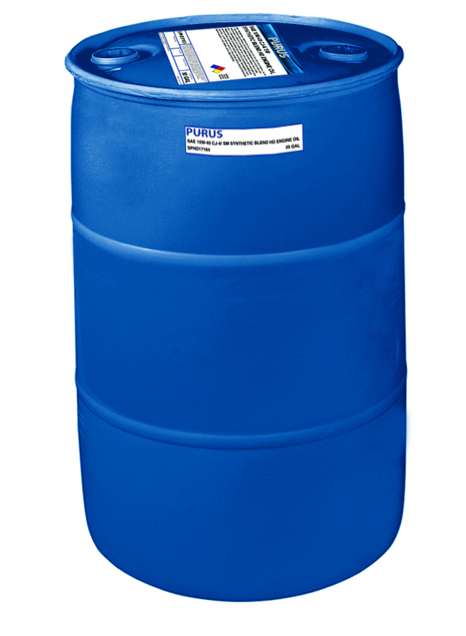 OIL PURUS 15W40 TRIPLE FUEL CK/4 SYN BLEND (55GAL)