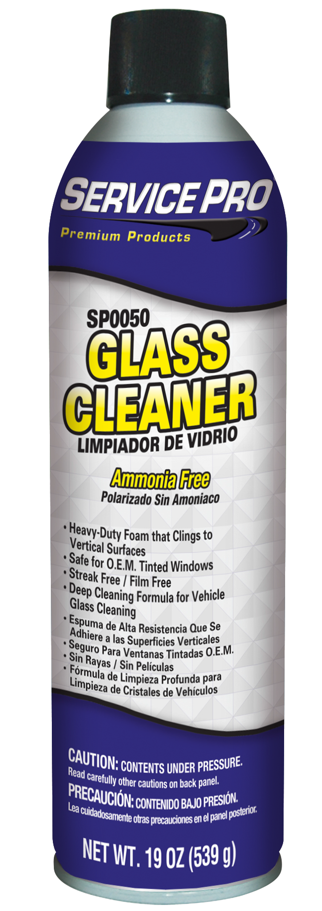 SERVICE PRO PREMIUM GLASS
CLEANER 12X19 OZ