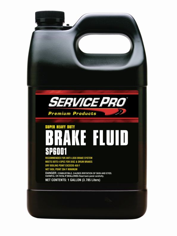 SERVICE PRO BRAKE FLUID DOT 3 (4X1GAL)