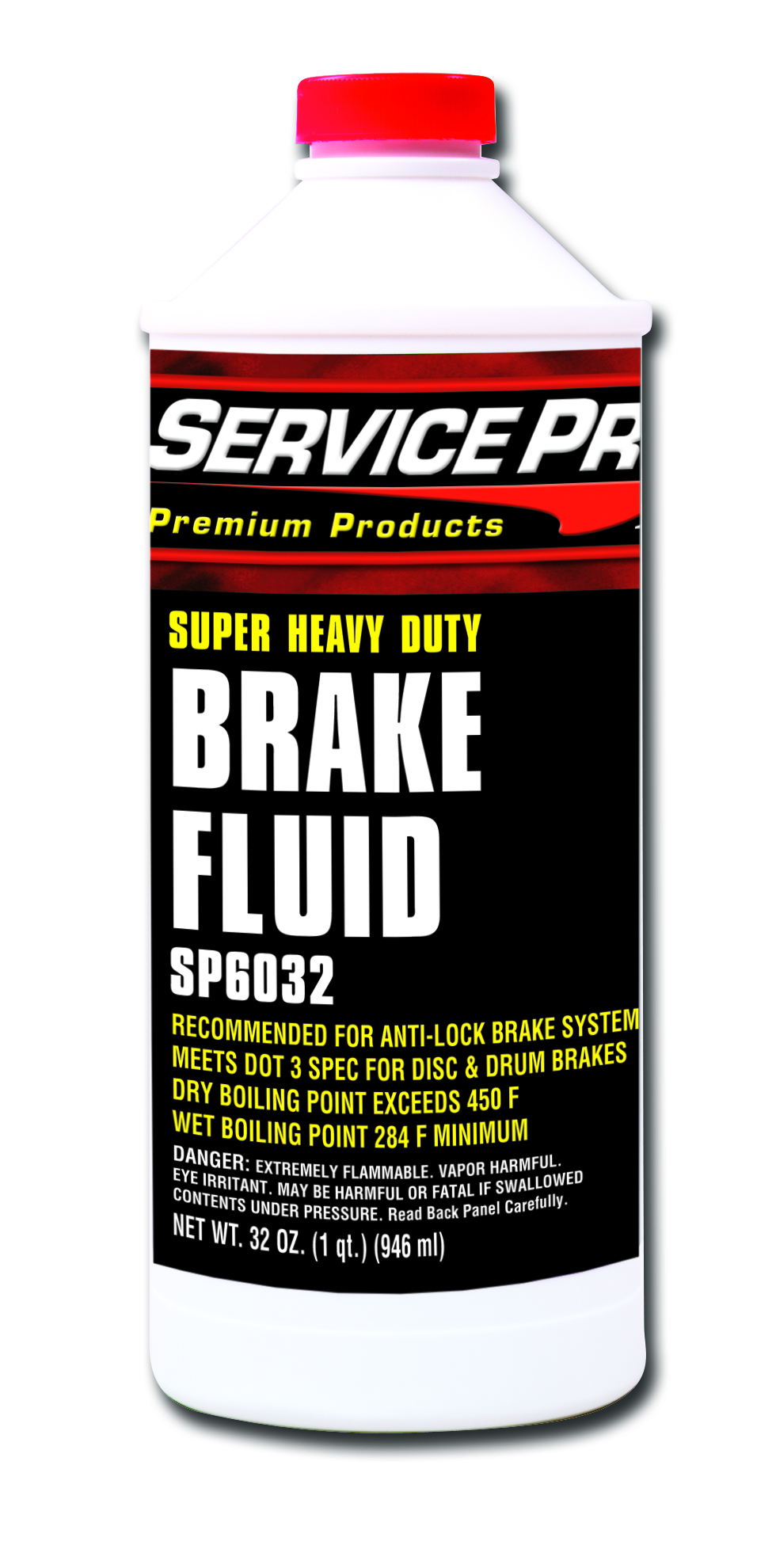 SERVICE PRO BRAKE FLUID DOT 3
(12X1QT)