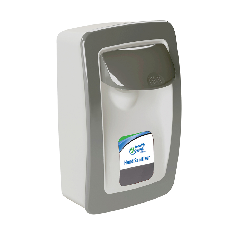 KUTOL-#SS001WH32 DESIGNER 
SERIES MANUAL DISPENSER WHITE 
WITH GRAY TRIM