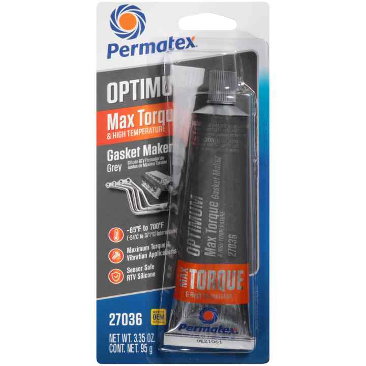 PERMATEX-#27036 OPTIMUM GRAY  RTV SILICONE GASKET MAKER 