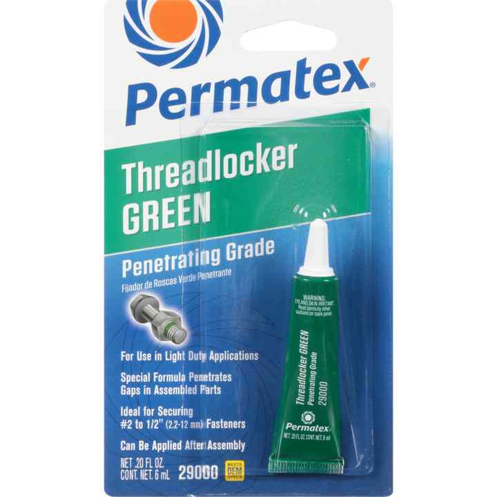 PERMATEX-#29000 THREADLOCKER  GREEN 6ML