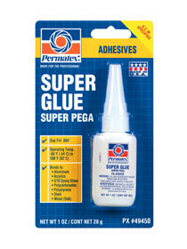 PERMATEX-#49450 SUPER GLUE (1
OZ)