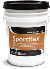 ESSENTIAL-SPORTFLEX
URETHANE FORTIFIED SPORT
FLOOR FINISH (5GAL)