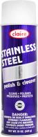 AEROSOL-STAINLESS STEEL POLISH &amp; CLEANER OIL BASE