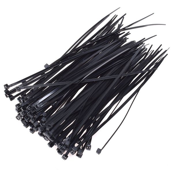 CABLE TIES-14&quot; BLACK 50# 
100/BAG