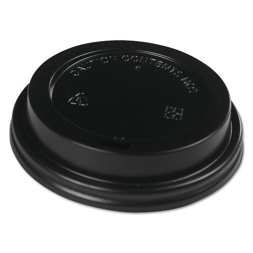 LIDS-HOT CUP FOR 10-20 OZ CUPS 
BLACK 1000/CS