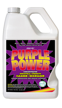 PURPLE POWER-#4325P INDUSTRIAL 
STRENGTH CLEANER/DEGREASER 
(5GAL)