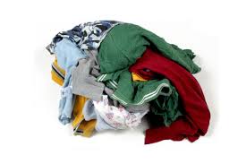 RAGS-CLEANING T-SHIRT TYPE  MULTI COLOR 25/LB BAG